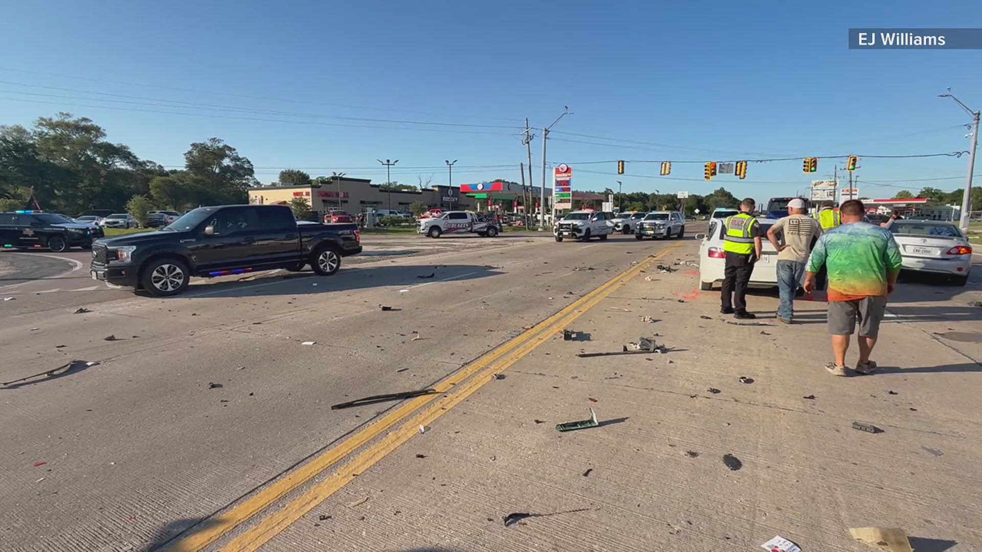Police chase ends in multi-vehicle crash in Orange | 12newsnow.com