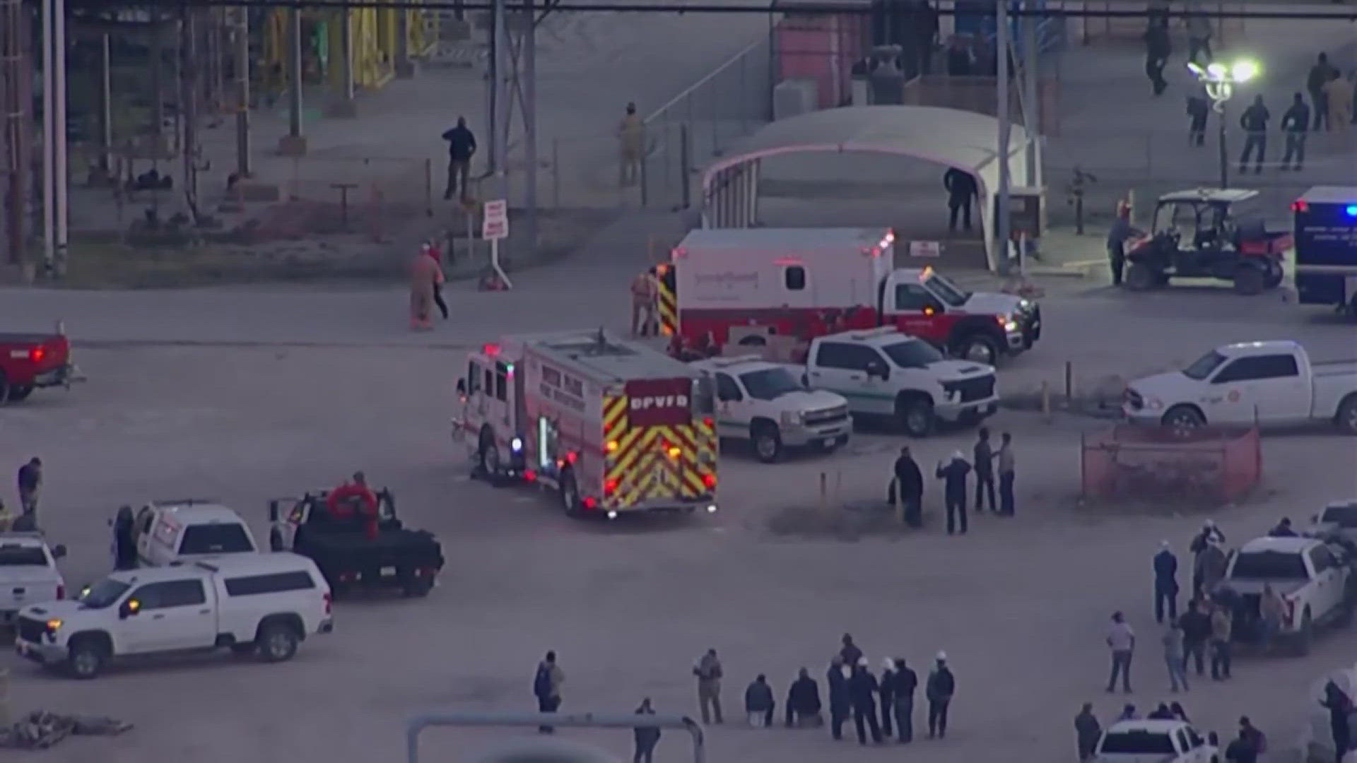 Sheriff Gonzalez said two people died and dozens of others were injured in a chemical release at the PEMEX facility in Deer Park.