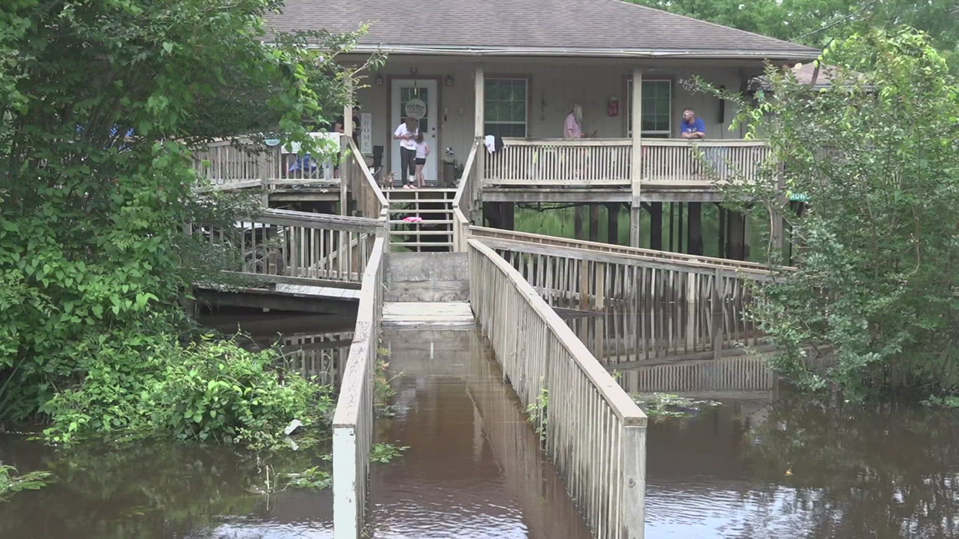 This is one of only 3 centers in Texas to help flood victims, and FEMA told 12News that they chose Hardin County based on the sheer amount of damage it received.