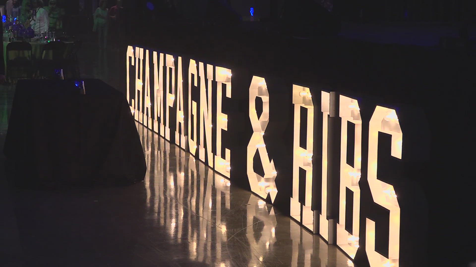 Dozens of people packed the Beaumont Civic Center for live music, food and a live auction.