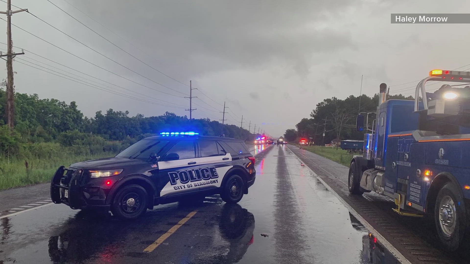 Police have not released much information yet but say the wreck is considered to be major.