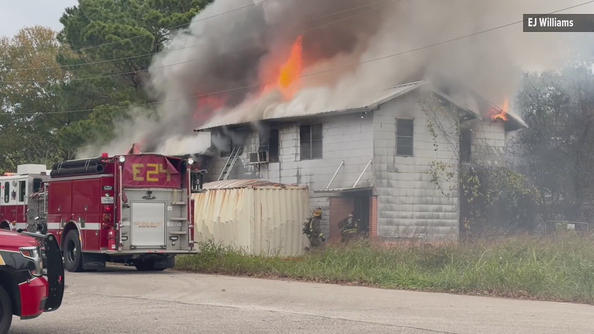 One person flown to hospital after Heisig Street house fire in Beaumont ...