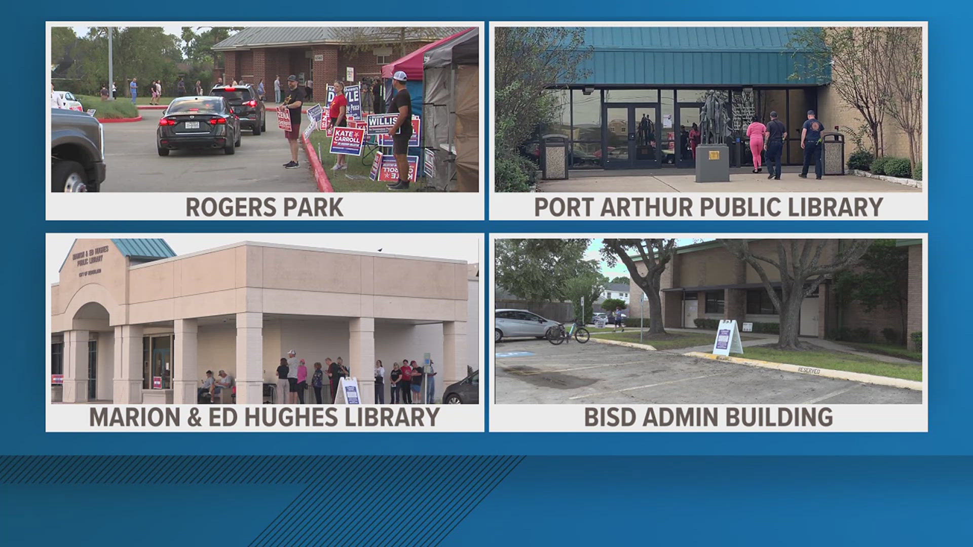 From Beaumont to Port Arthur and into Mid-County, there’s been a steady turnout all day at polling places across the region.