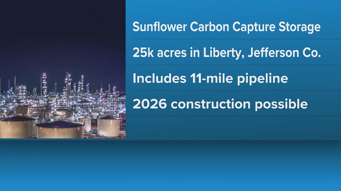ExxonMobil plans major carbon storage project in Southeast Texas