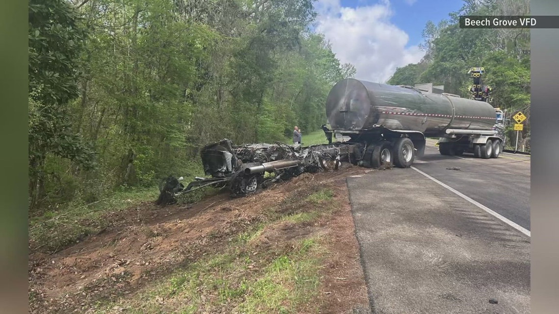 Wrong-way driver killed in early Friday morning head-on hazmat crash on ...