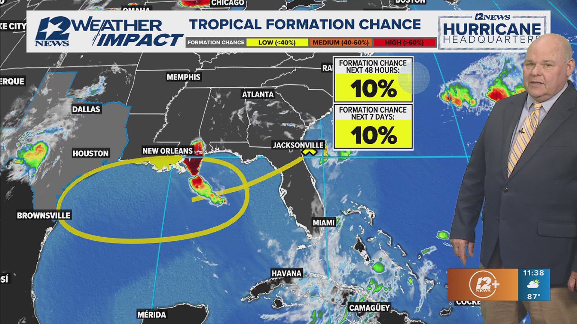 Tropical disturbance could bring heavy rainfall to Beaumont this week ...