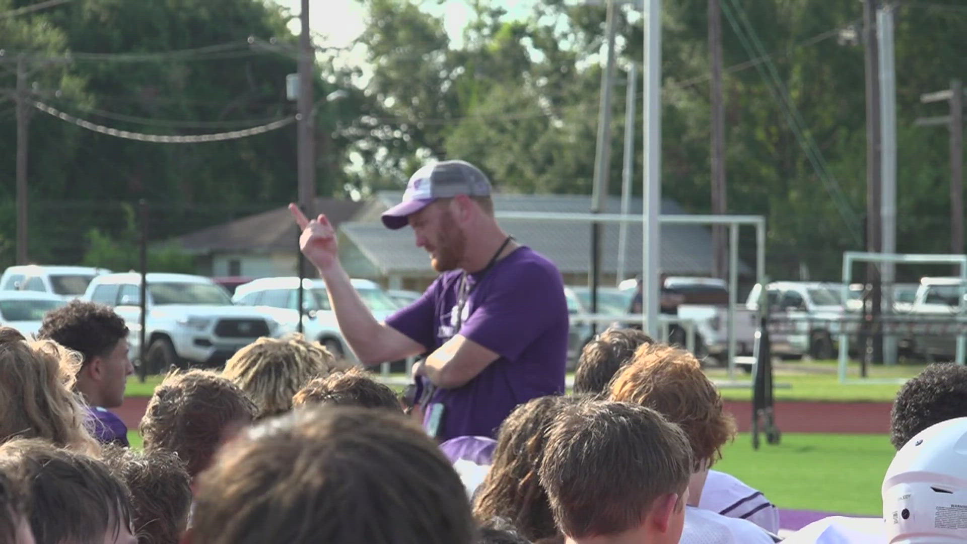 The Port Neches-Groves Indians hosted their intrasquad game at The Rez rotating between 1st, 2nd, and 3rd team offenses and defenses.