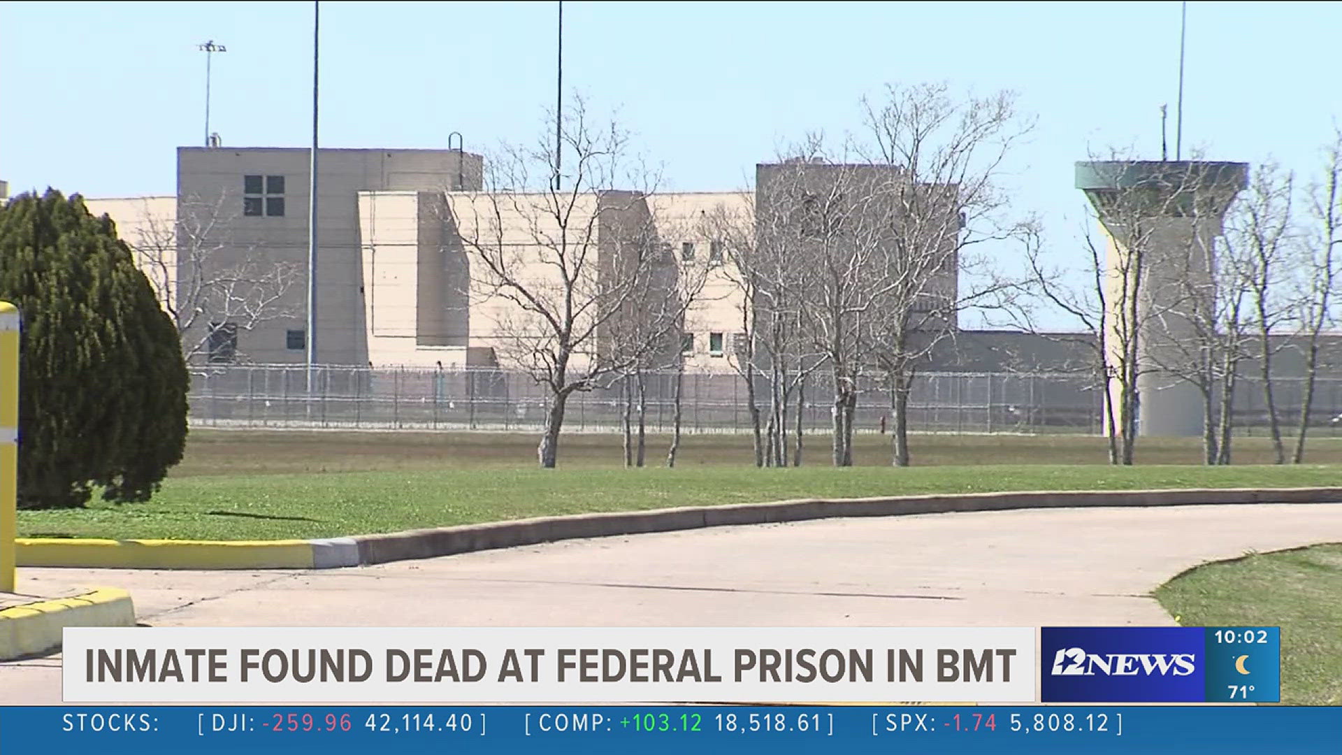 Dorrelle Walker was found unresponsive at the Federal Correctional Institution (FCI) Beaumont Medium around 7:40 a.m.