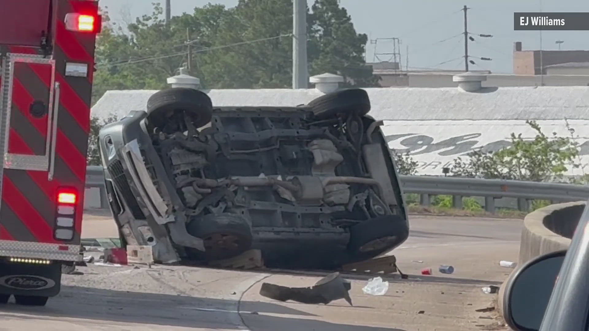 Beaumont police said the initial hit-and-run happened around 8:30 a.m. near the intersection of Washington Boulevard and 11th Street.