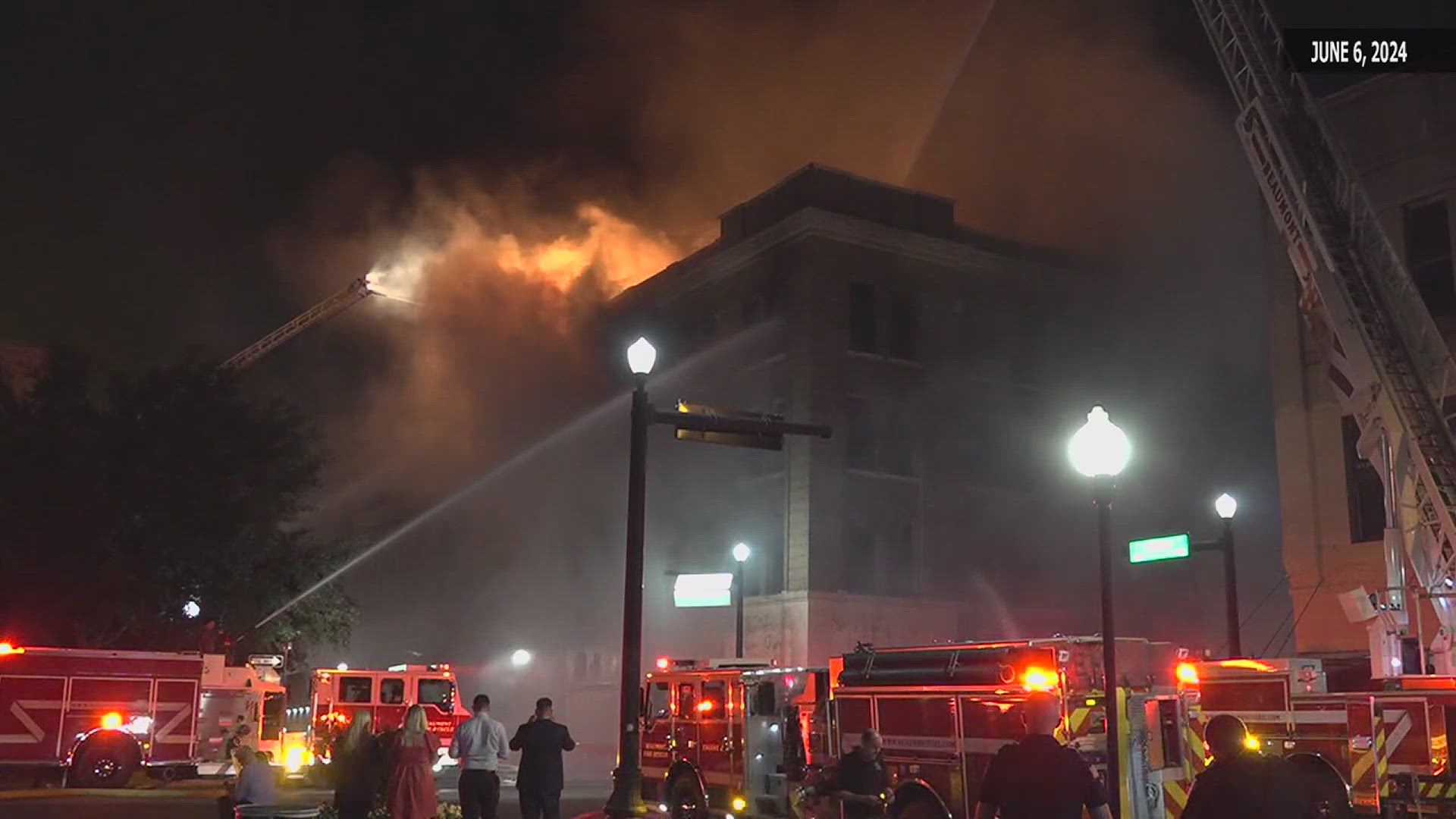 Flanagan is being investigated by authorities in connection to orchestrating three separate fires on the night of June 6, 2024 including the Gilbert Building fire.