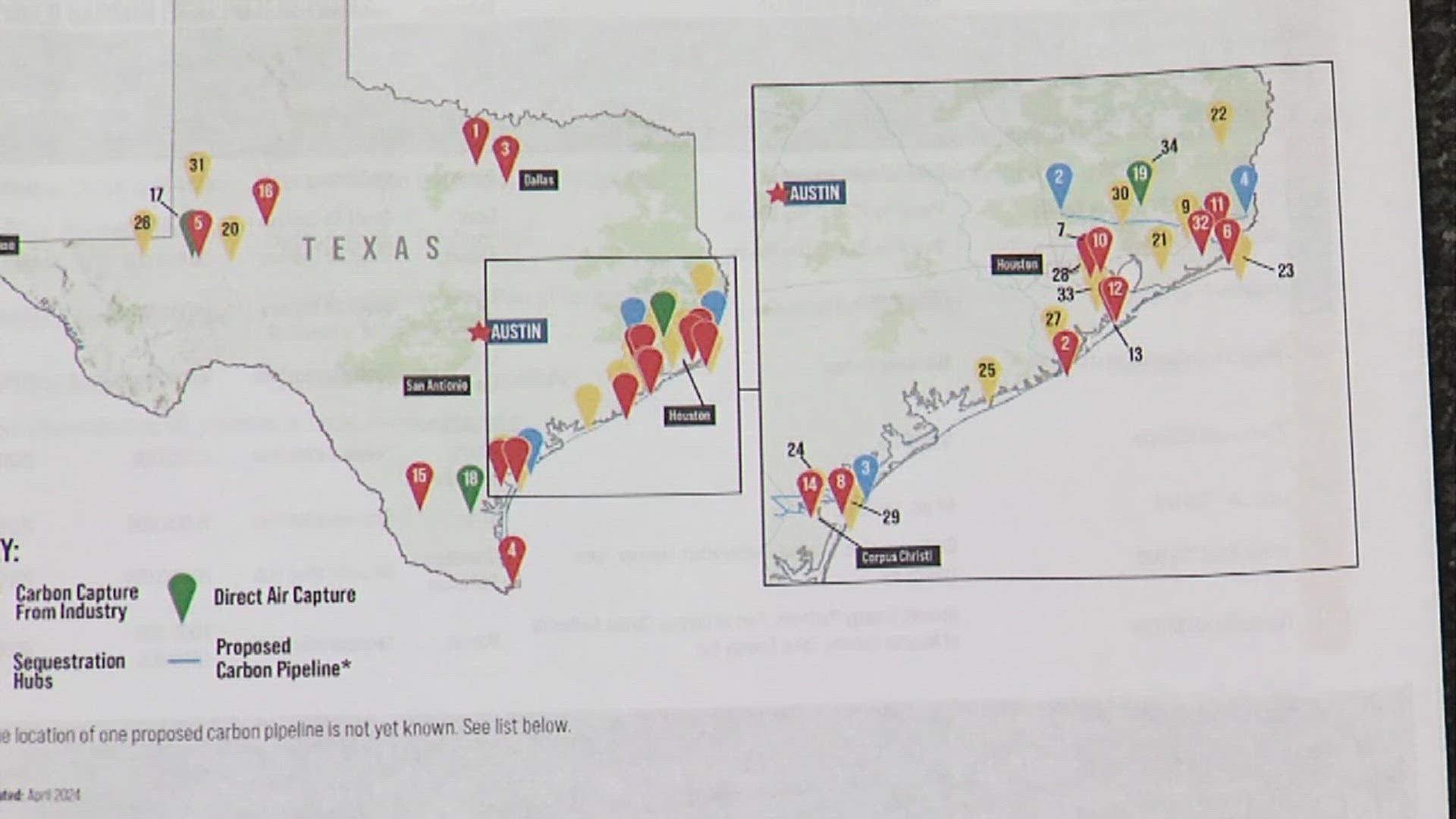 They discussed $245 billion worth of industrial projects coming to Southeast Texas. 