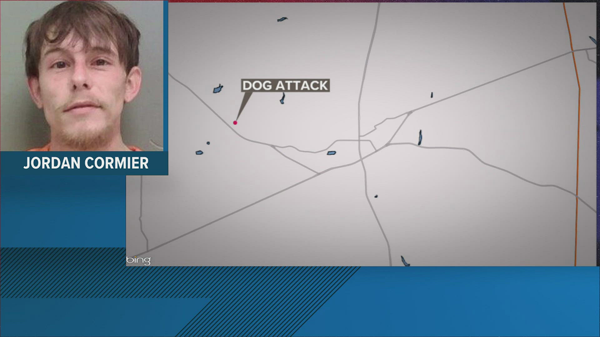He was charged with "attack by dog resulting in serious bodily injury," according to the Jasper County Sheriff's Office.