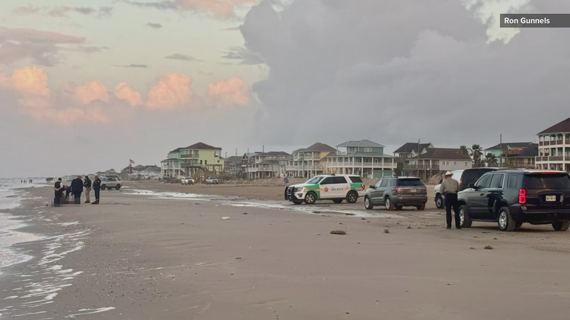 His body appeared to have washed up on the beach and was found just before 4 a.m. Tuesday morning, according to deputies.