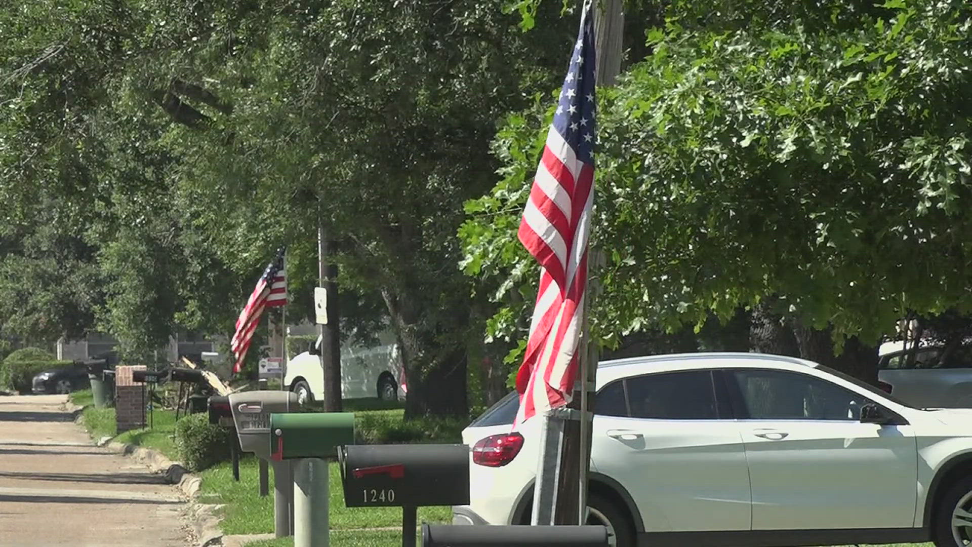 Beaumont American Legion Post 33 and Boy Scout Troop 122 are celebrating Flag Day by retiring old and tattered flags and giving them a proper resting place.