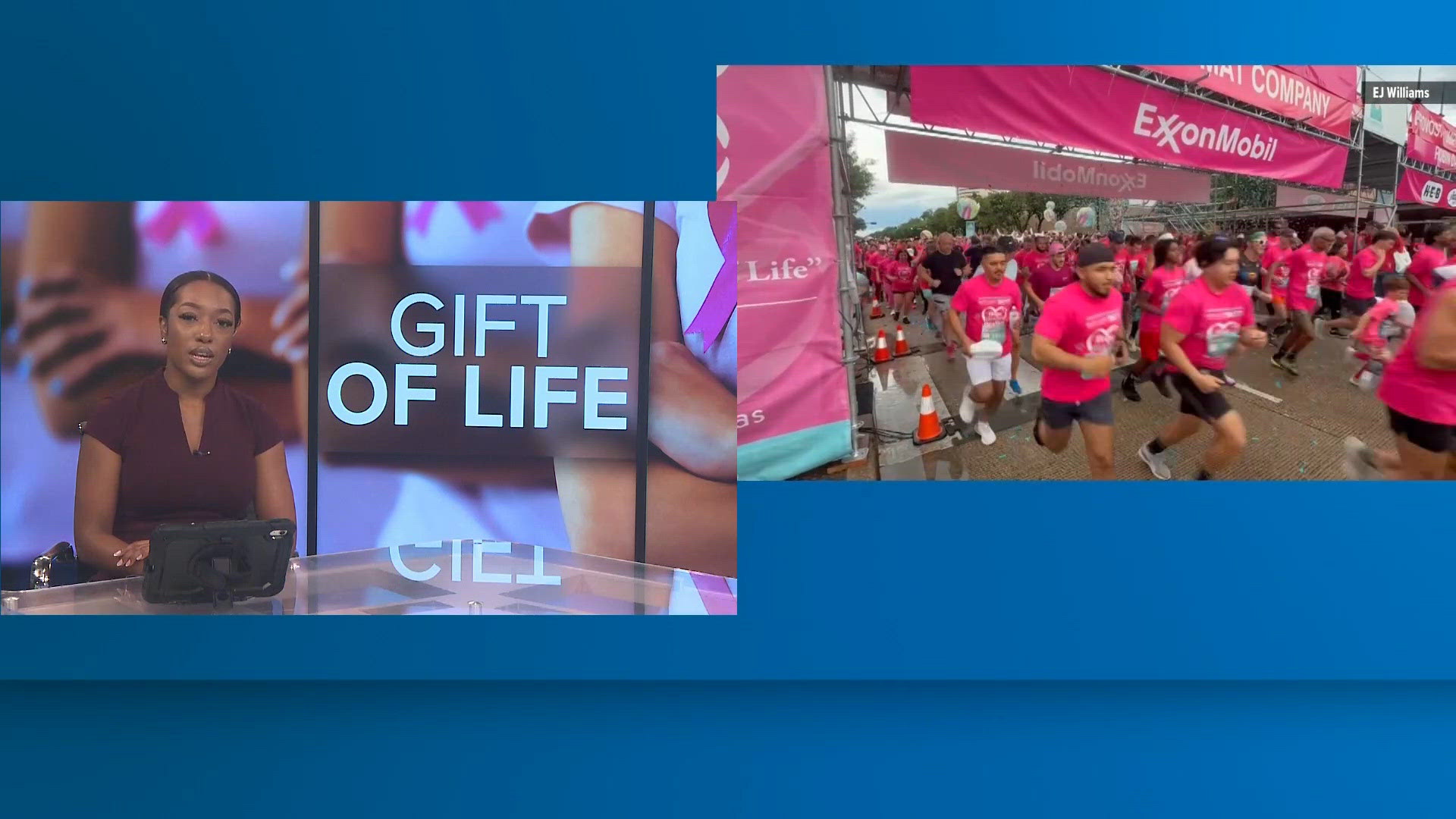Gift of Life 5K on Halloween morning in downtown Beaumont