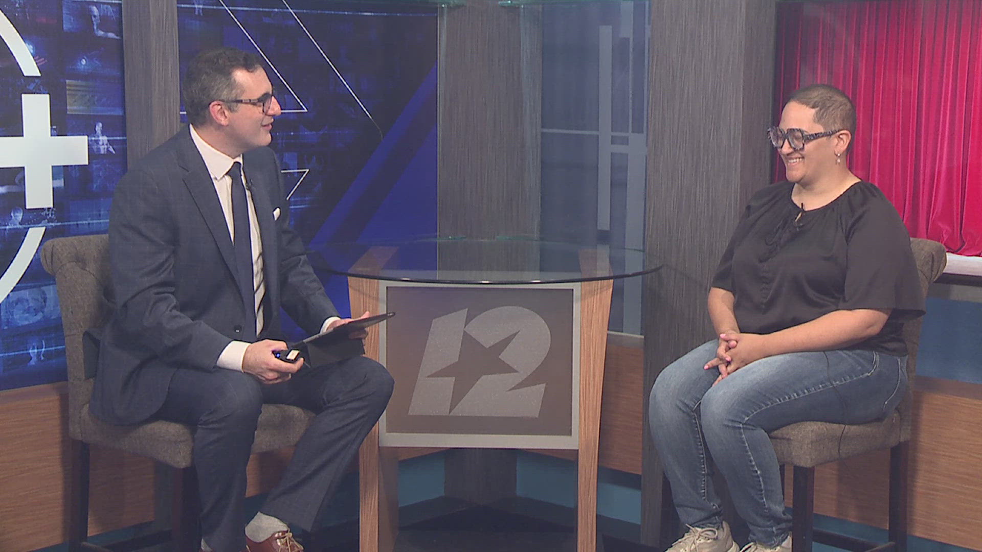 Resource Director and Stage Manager Julia Rodriguez joins 12News Midday to tell all about the thought-provoking play, "The Gin Game."