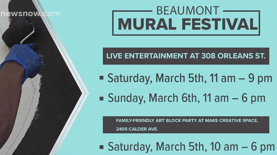 Beaumont mural festival to feature artists from around the US