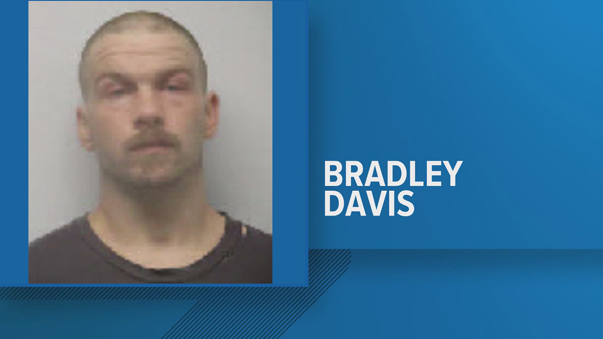 31-year-old Bradley Davis has been convicted with theft of a material.