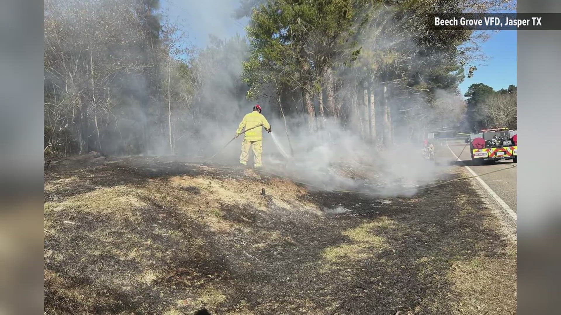 Beech Grove firefighters swiftly contain quarter-acre fire near FM 2799 ...
