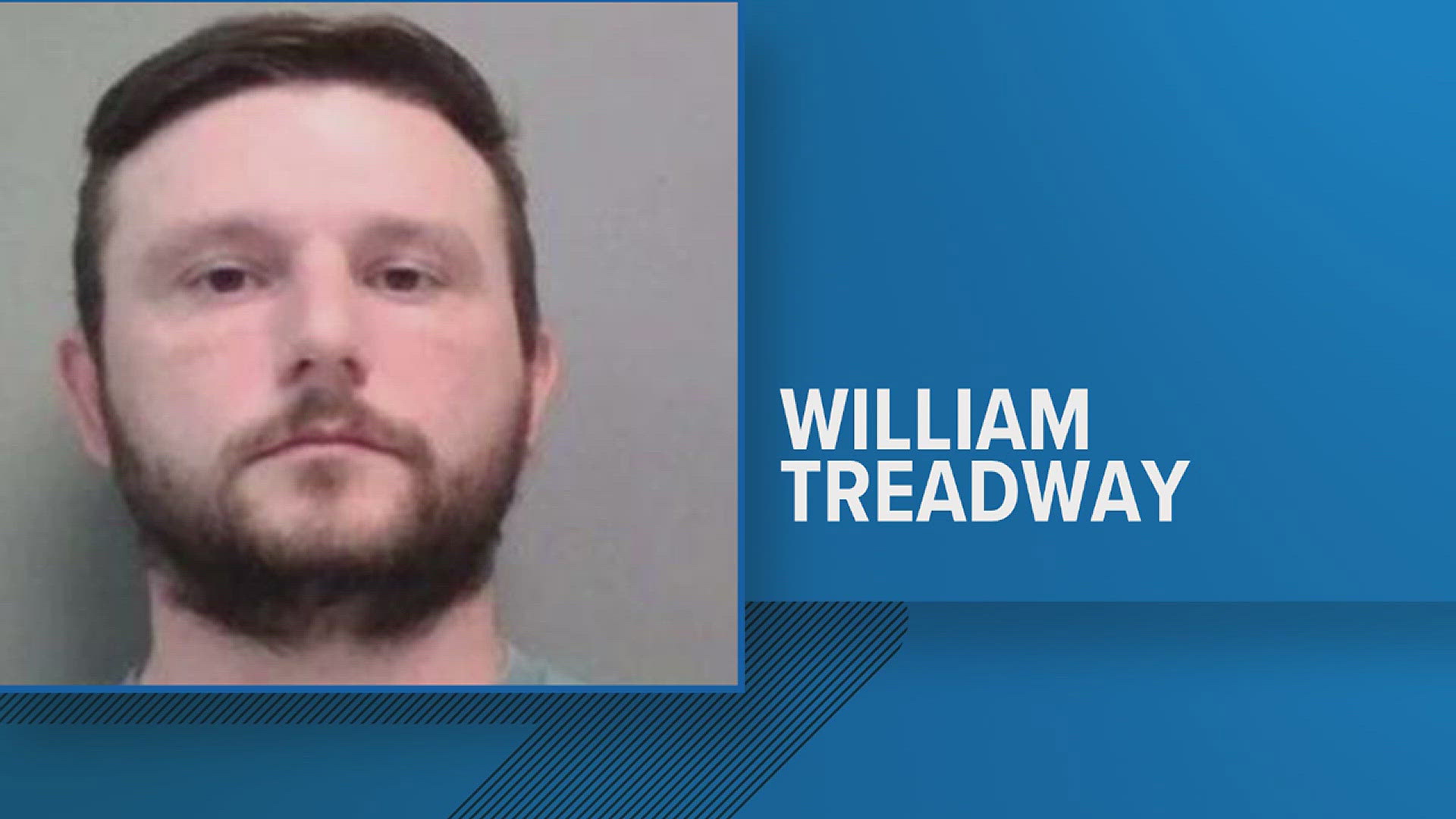 After an investigation was completed, an arrest warrant was issued for Treadway for driving while license invalid with previous convictions.