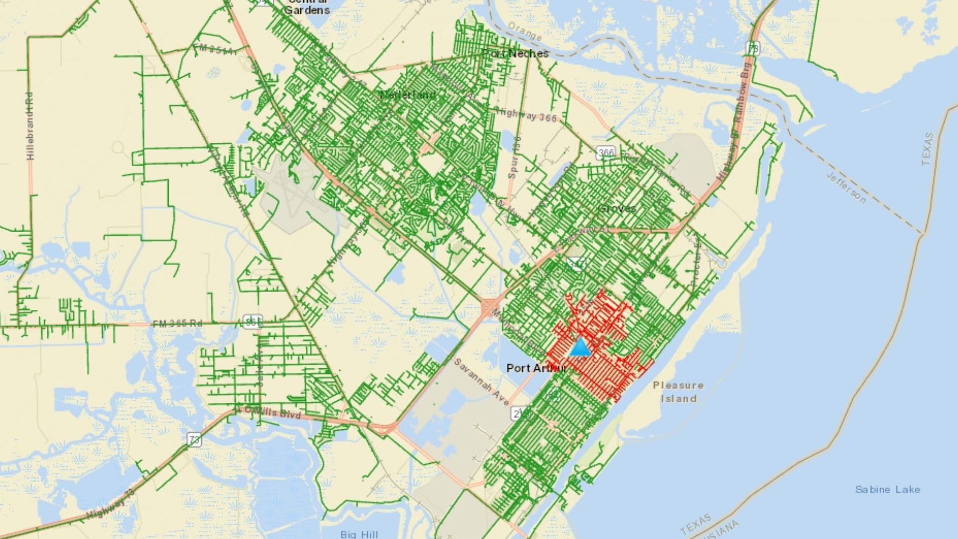 Power restored following outage in Port Arthur