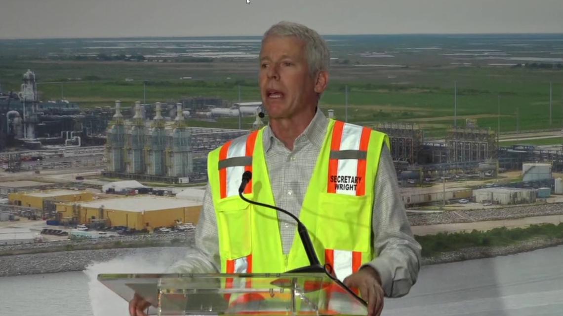 Energy secretary delivers Trump's 'huge thank you' to Golden Pass LNG workers, touts US as world's top gas exporter