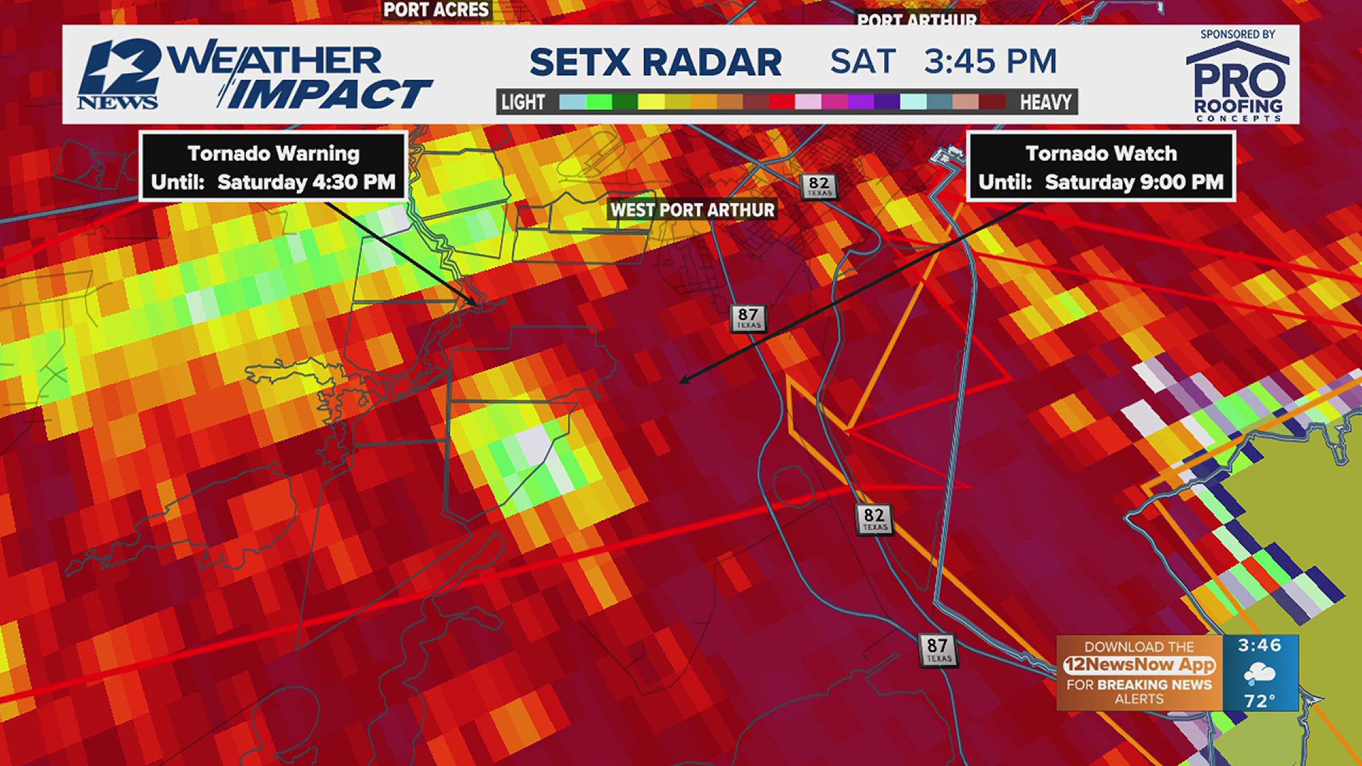 Severe weather threat in Southeast Texas after tornadoes, flooding ...