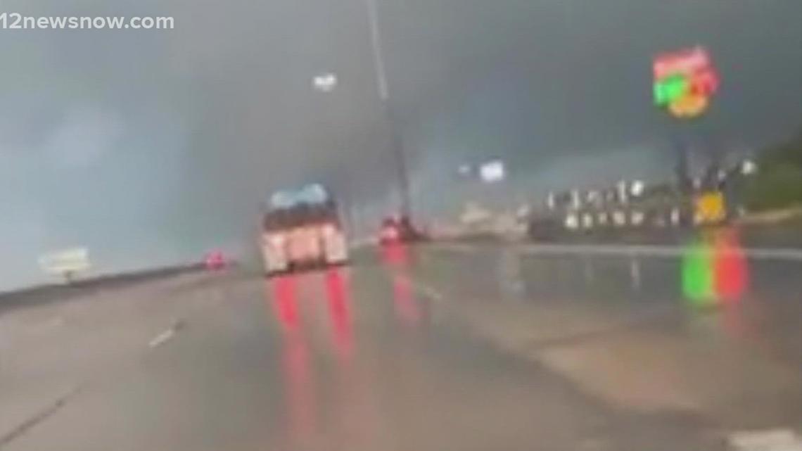 Beaumont mom recounts traveling on I-10 when tornado formed - Vimarsana News