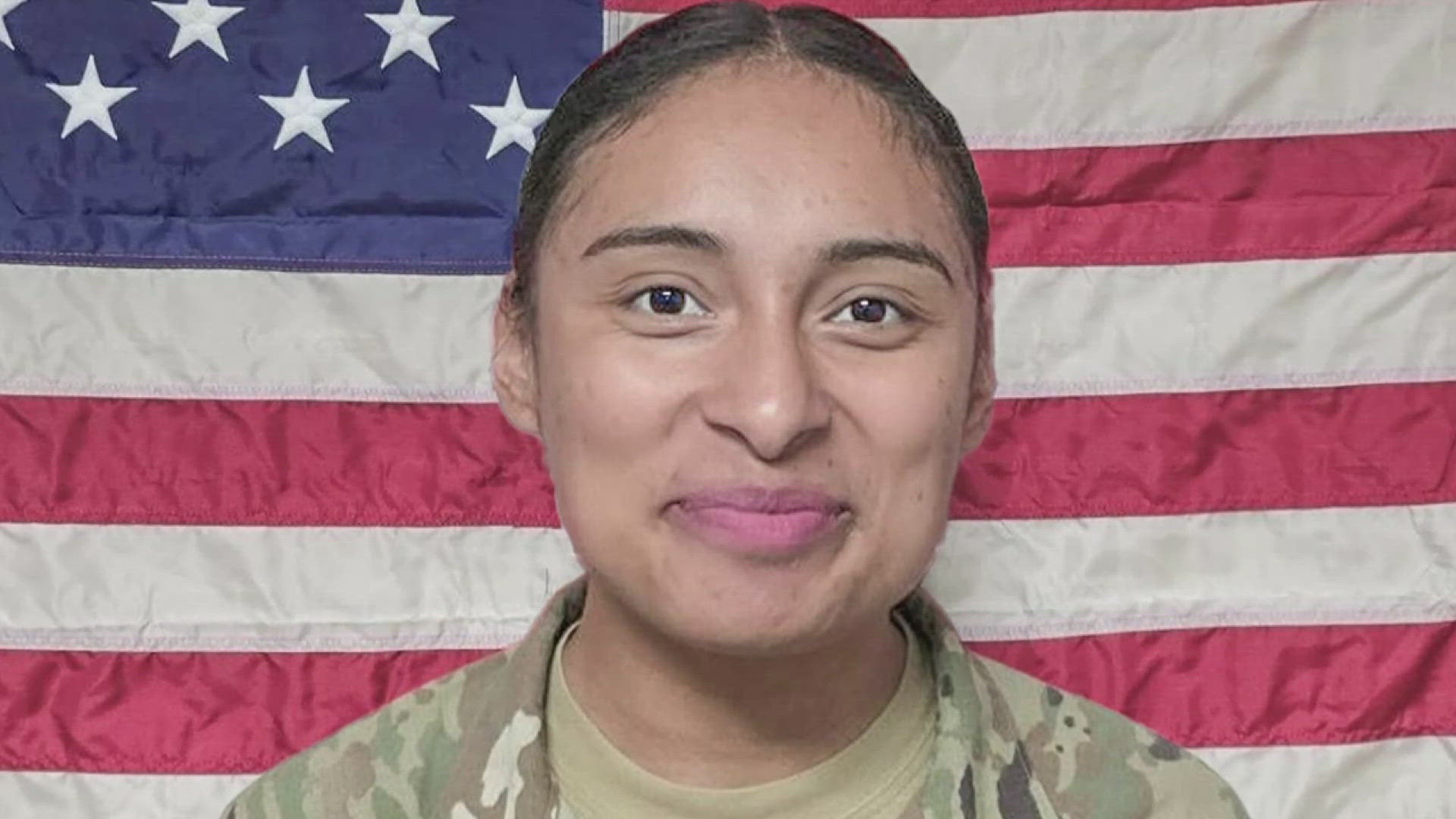 The soldier, 23-year-old Katia Duenas-Aguilar of Mesquite was found murdered inside a home near the Kentucky-Tennessee border.