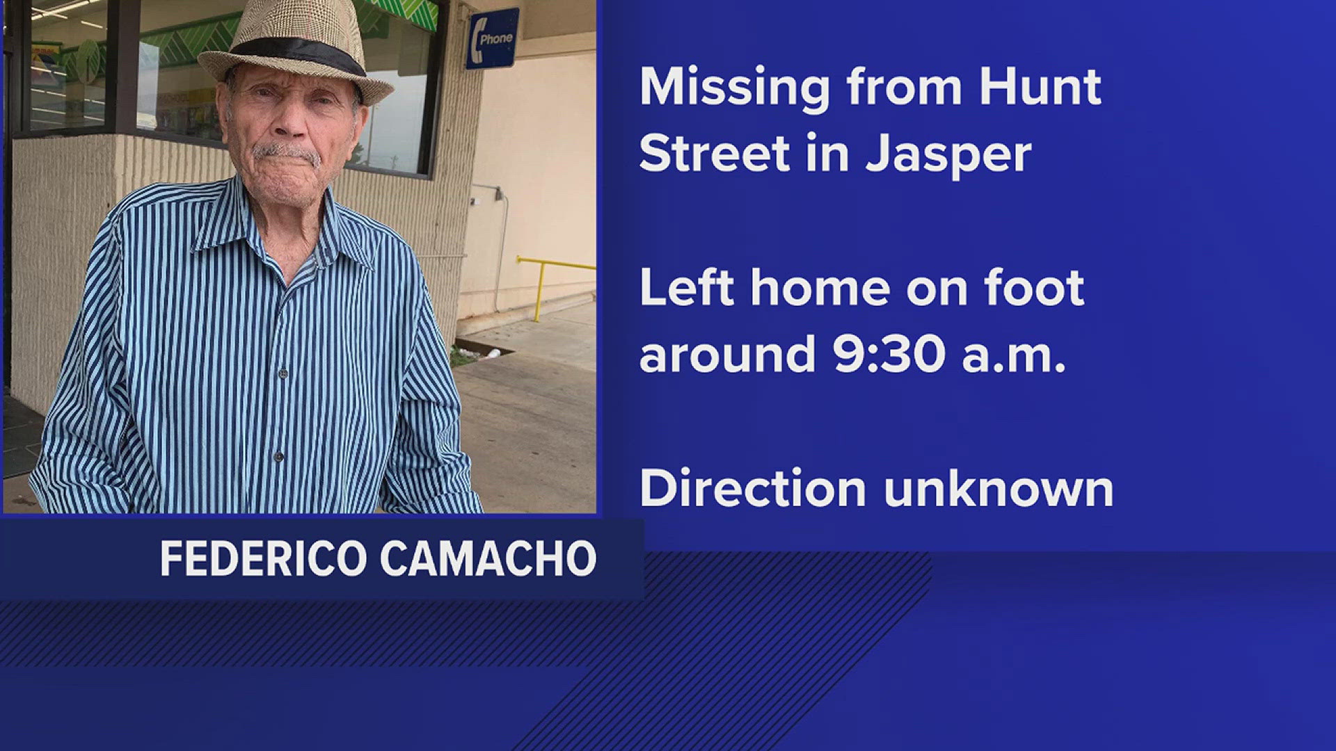 Jasper County Sheriff's Office searches for missing 96-year-old man ...
