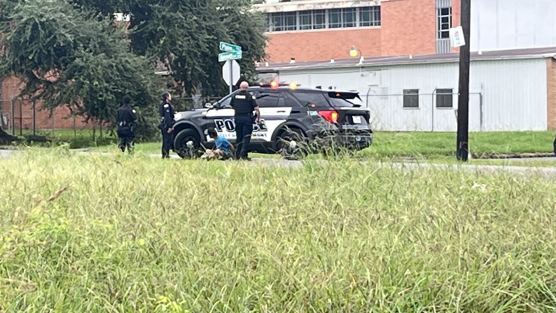 Shots were fired Friday morning while Beaumont Police officers attempted to serve a warrant on the south side of the city.