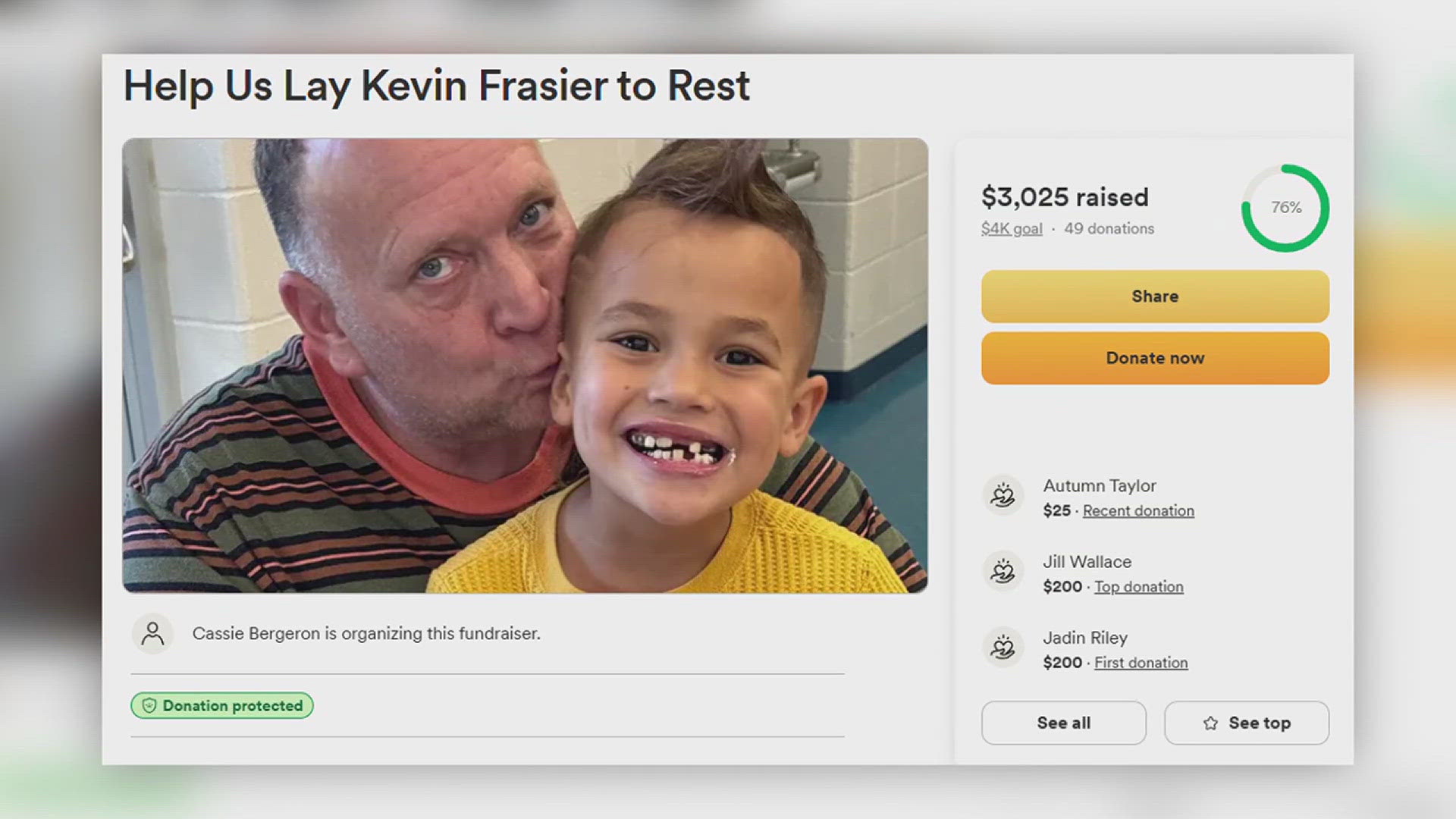 GoFundMe set up to help family of man who died in go-kart crash that ...