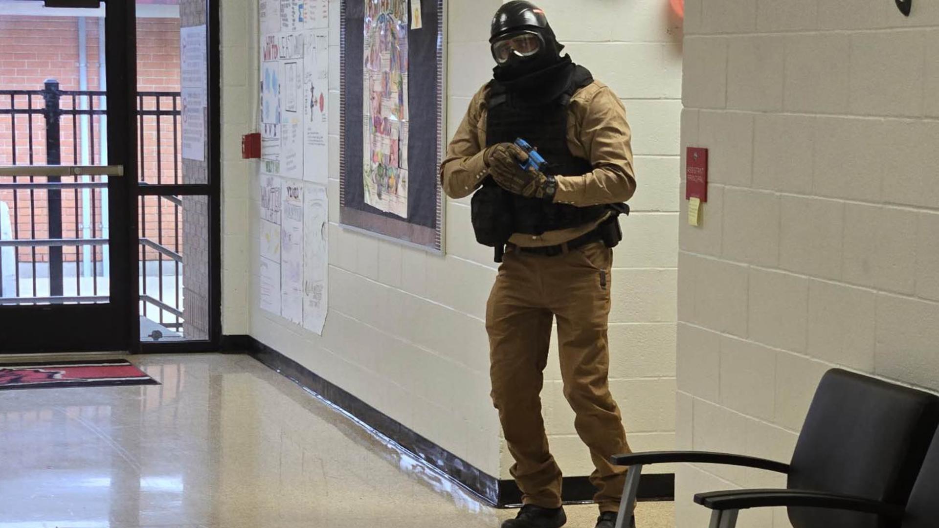 Multi-agency active shooter training held at Kirbyville High School ...