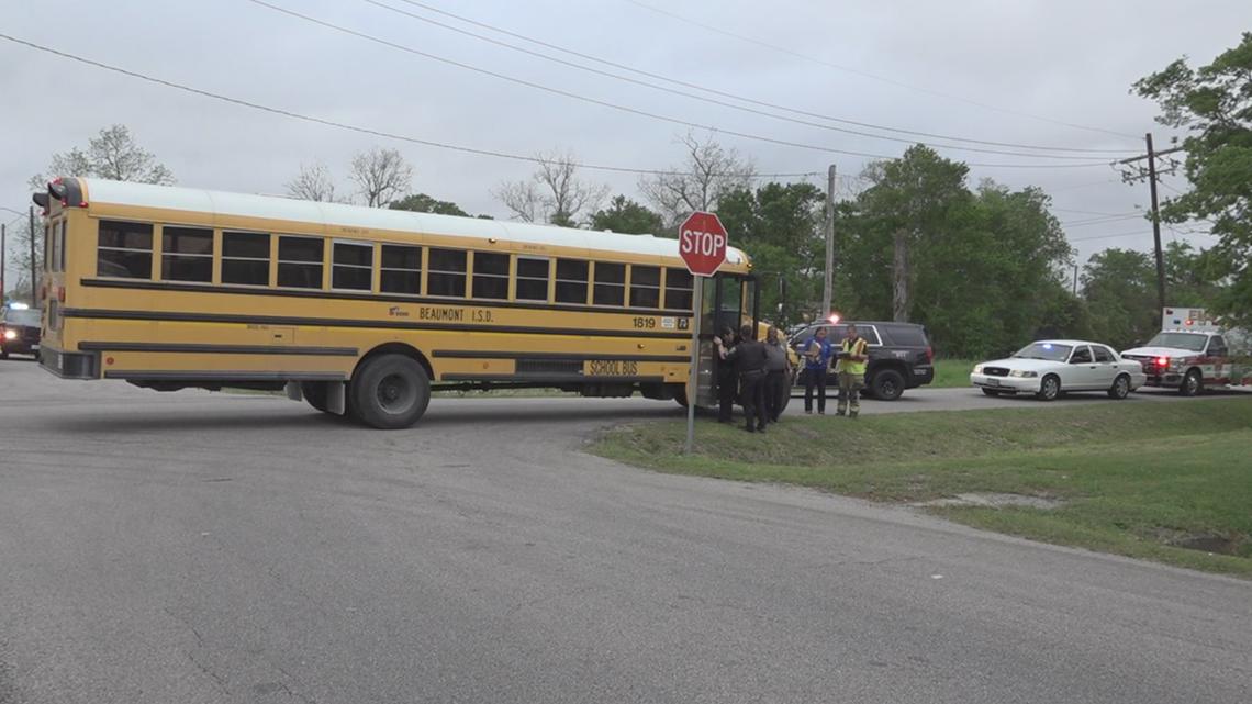 No students injured in Beaumont ISD bus crash | 12newsnow.com