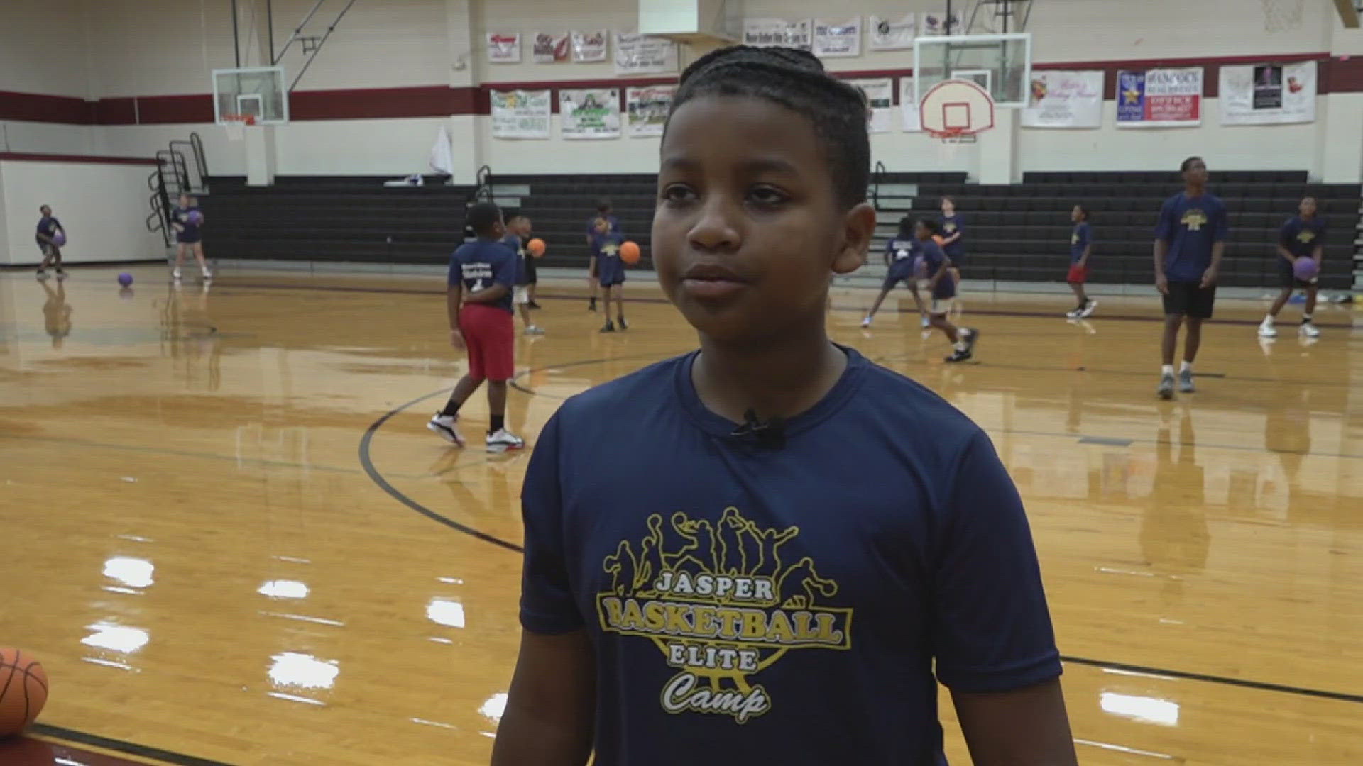 Jasper Elite Basketball Camp teaches kids the fundamentals of basketball