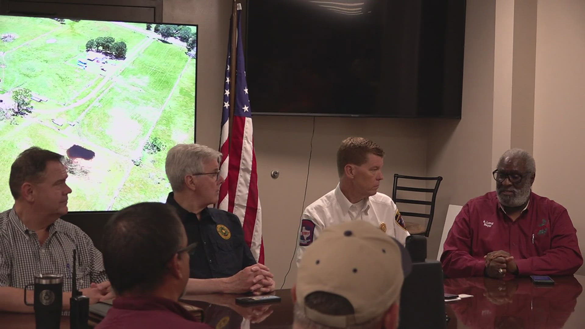 Acting Governor Dan Patrick, Texas Emergency Management Chief Nim Kidd and Texas Rep Dade Phelan will be joining local officials for the news conference.