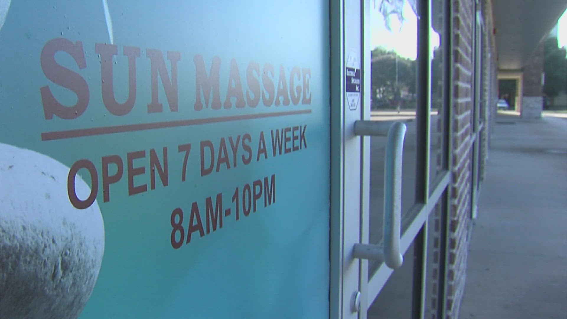 Police began investigating the massage parlor after receiving multiple prostitution complaints about the business.