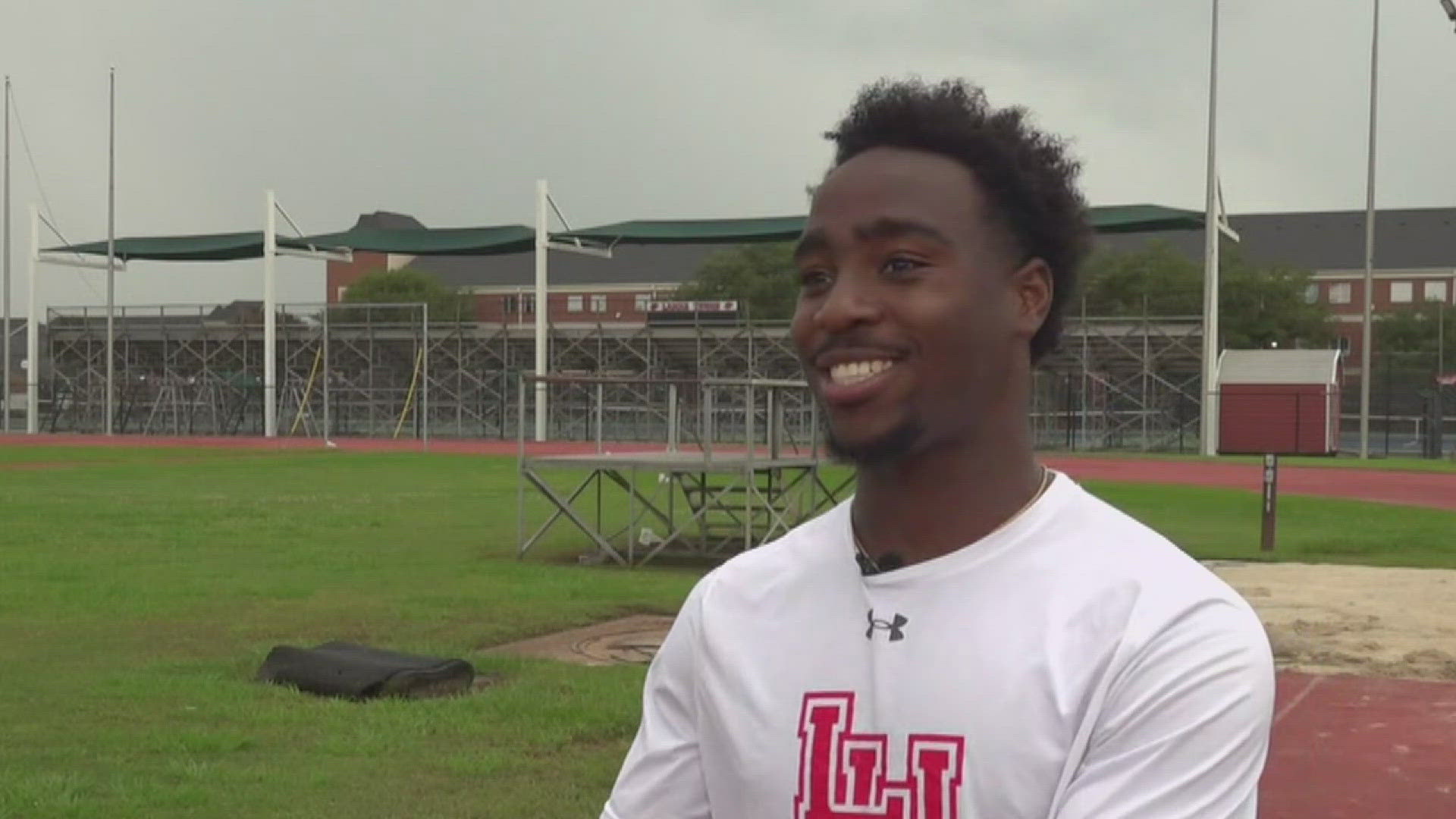 Lamar University sends Kenson Tate to the U.S. Olympic Trials to get a shot in the long jump competition to play for team USA.