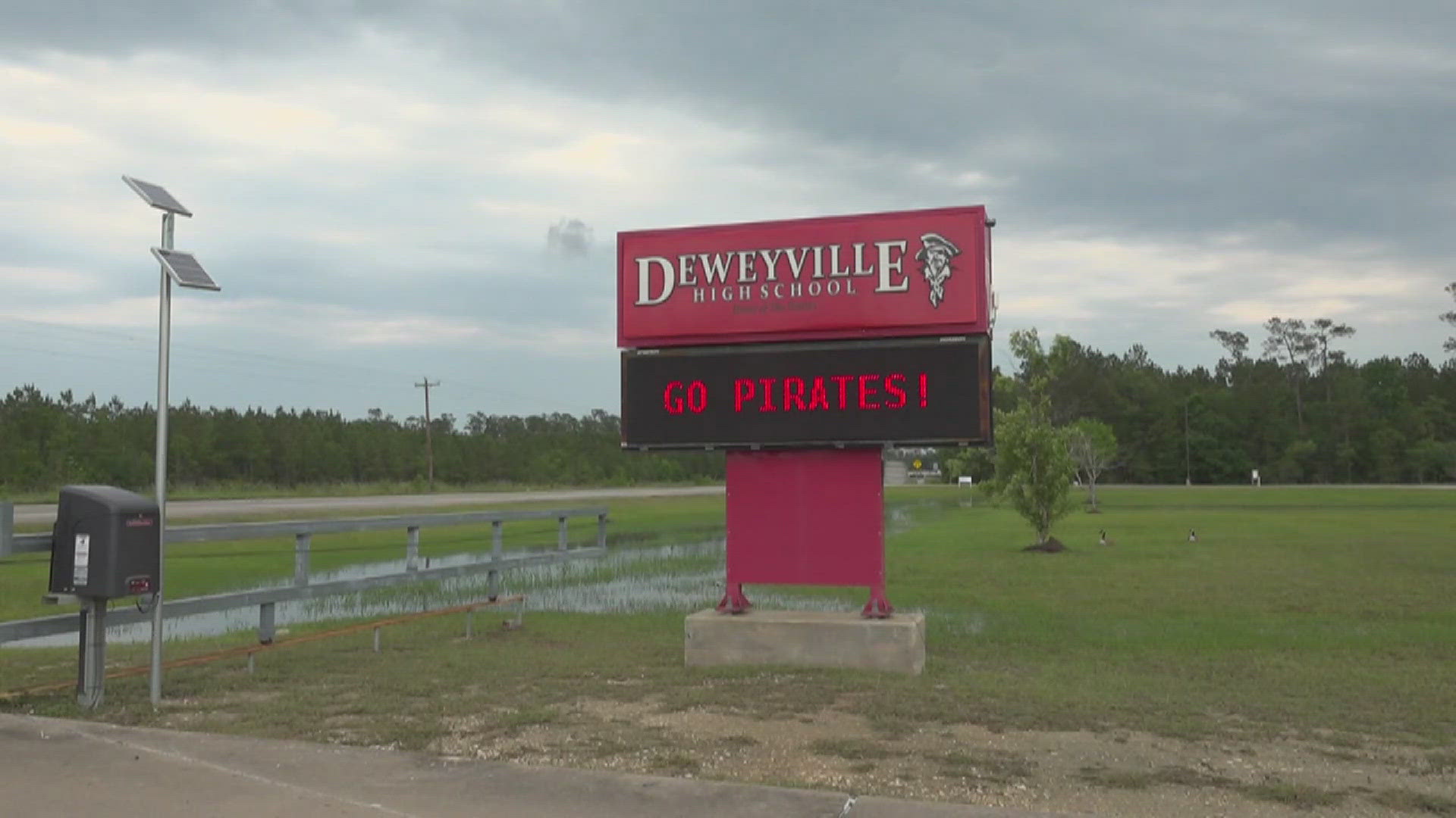 In a Facebook post Deweyville ISD says that the decision was made due to the continued flooding in many areas around the district.