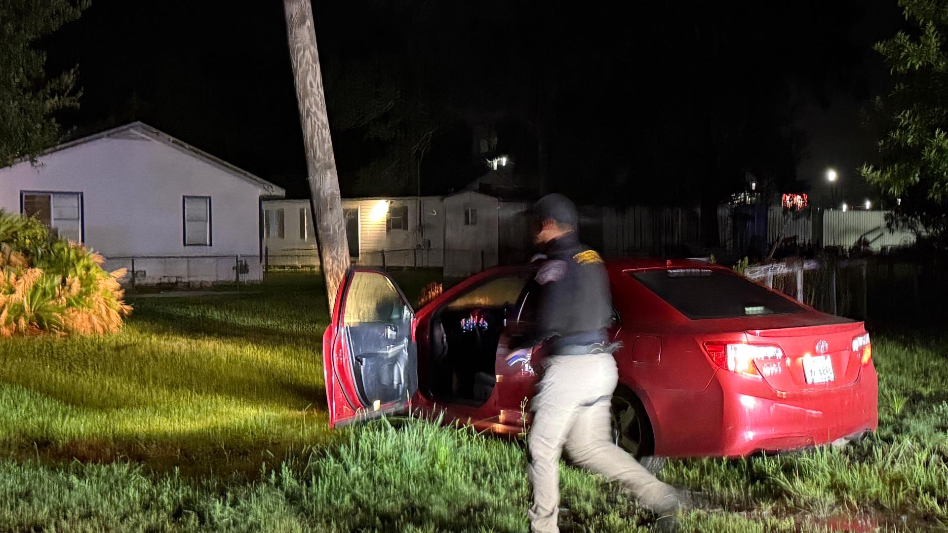 Orange County police chase ends in Vinton after suspect crashes into ...