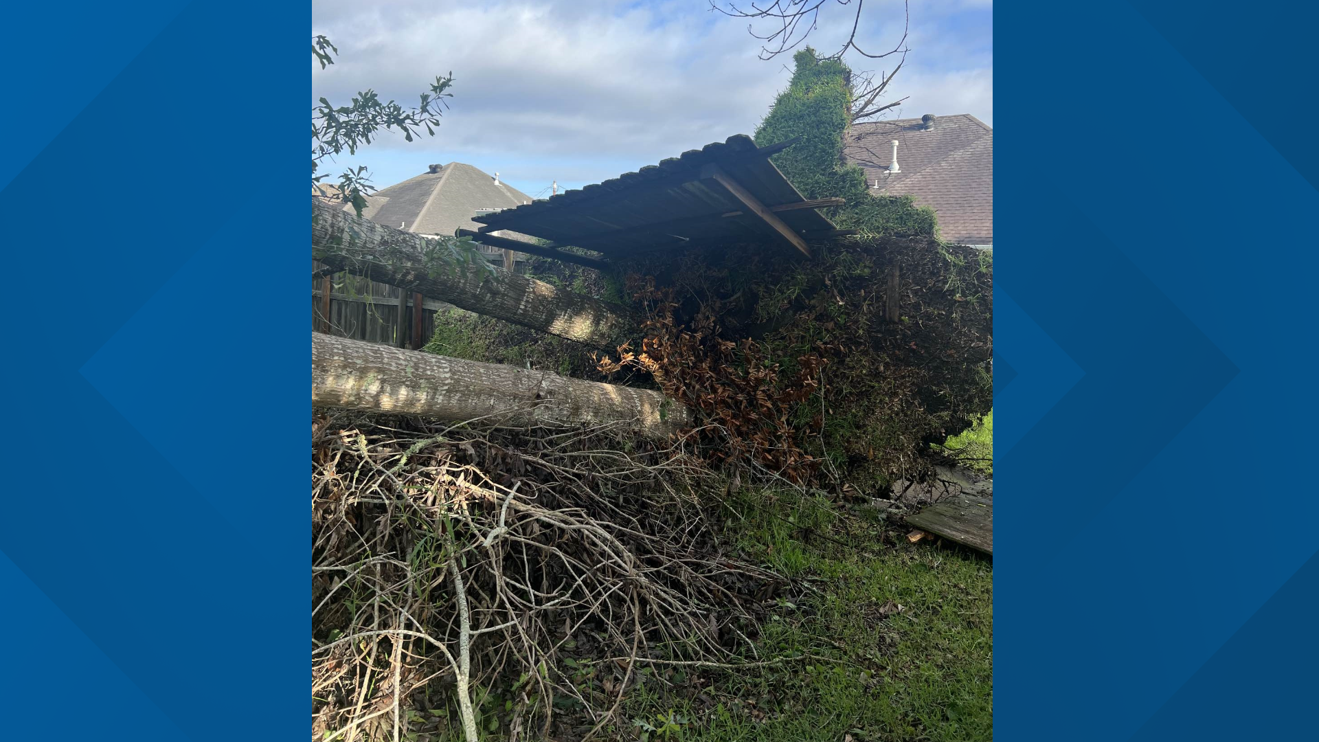 Severe storms leave damage to Southeast Texas homes, businesses ...