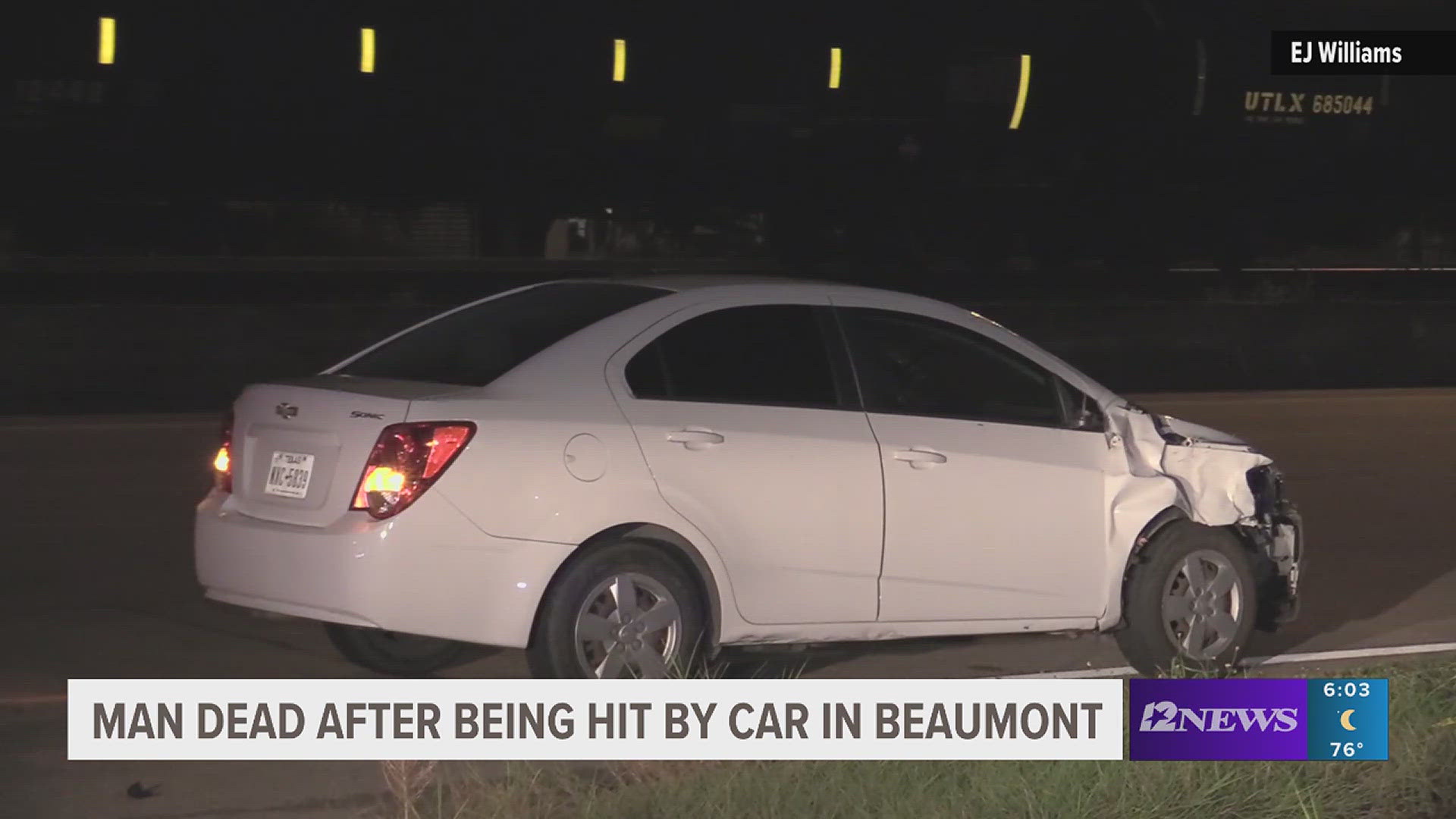 Man dies after being hit by car on South MLK Parkway | 12newsnow.com