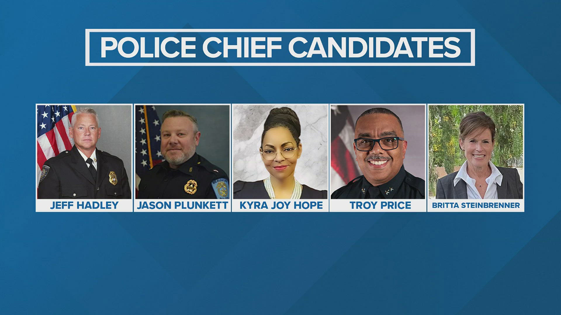On Wednesday the City of Beaumont released its timeline for filling the top cop job saying they would have a list of finalists by Friday.