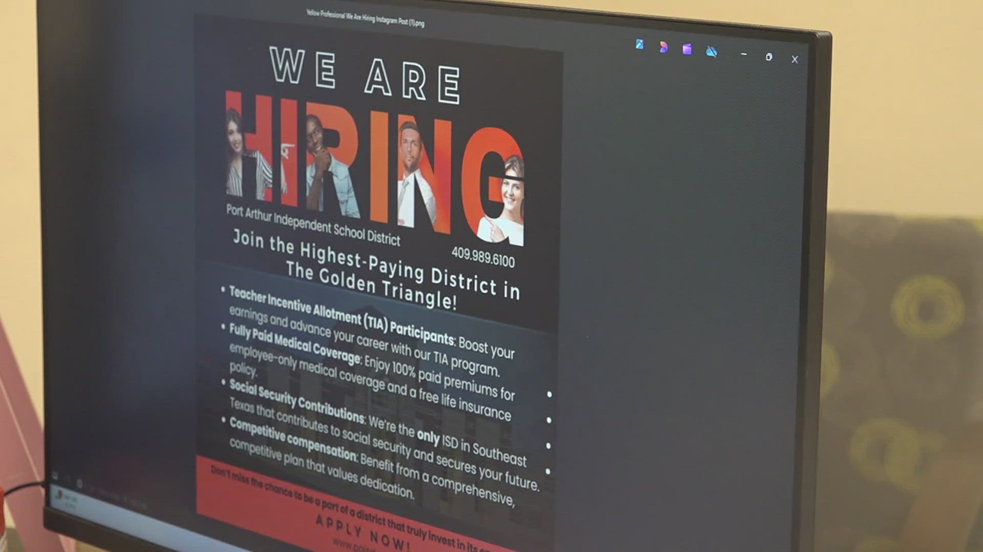 A number of teaching positions which qualify for the TIA Program still need to be filled. New teachers with no experience start off with a salary of $53,400.