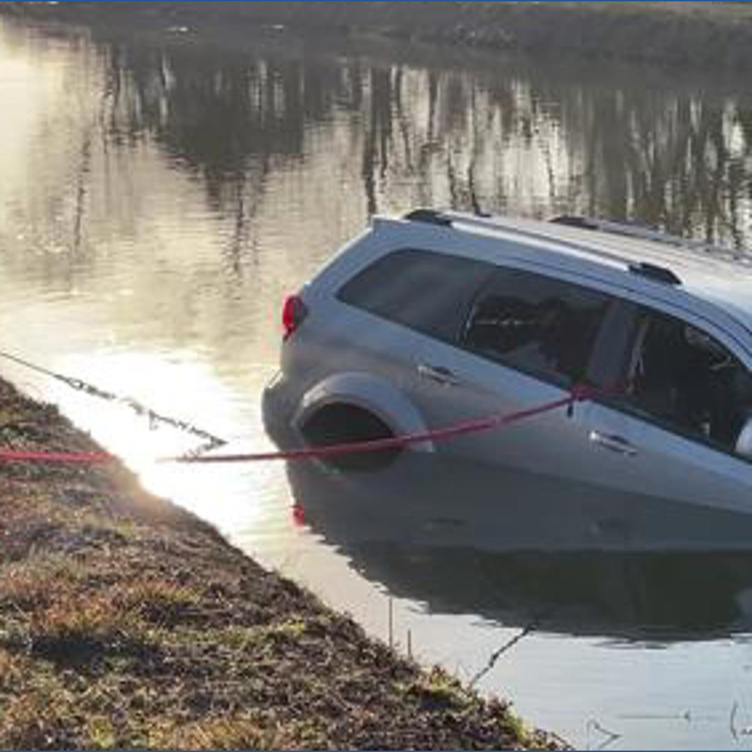 Elderly driver rescued after vehicle crashes into canal in Port Neches ...