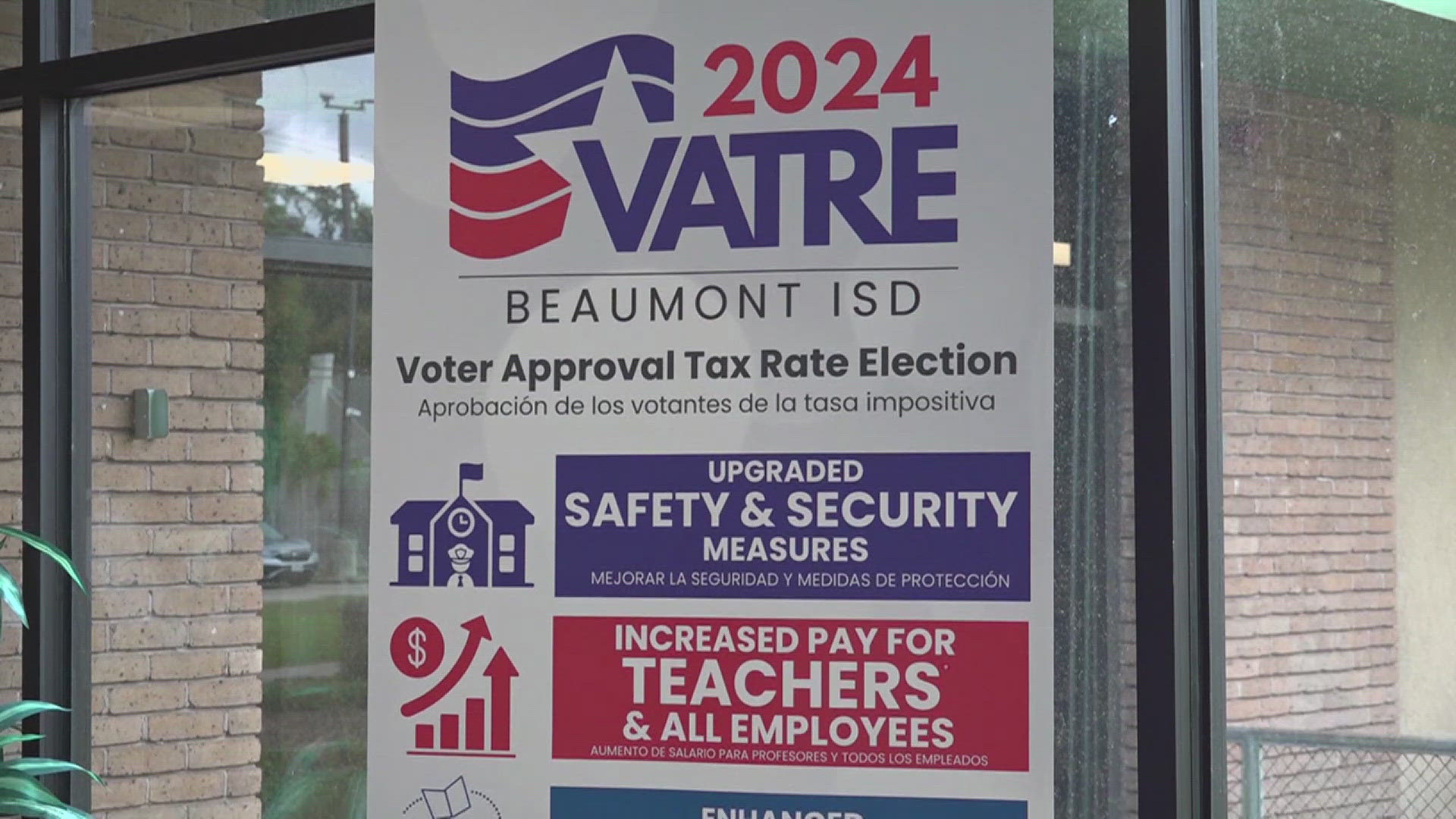 The district is holding a Voter-Approval Tax Rate Election (VATRE) which would help cover raises for teachers and staff.