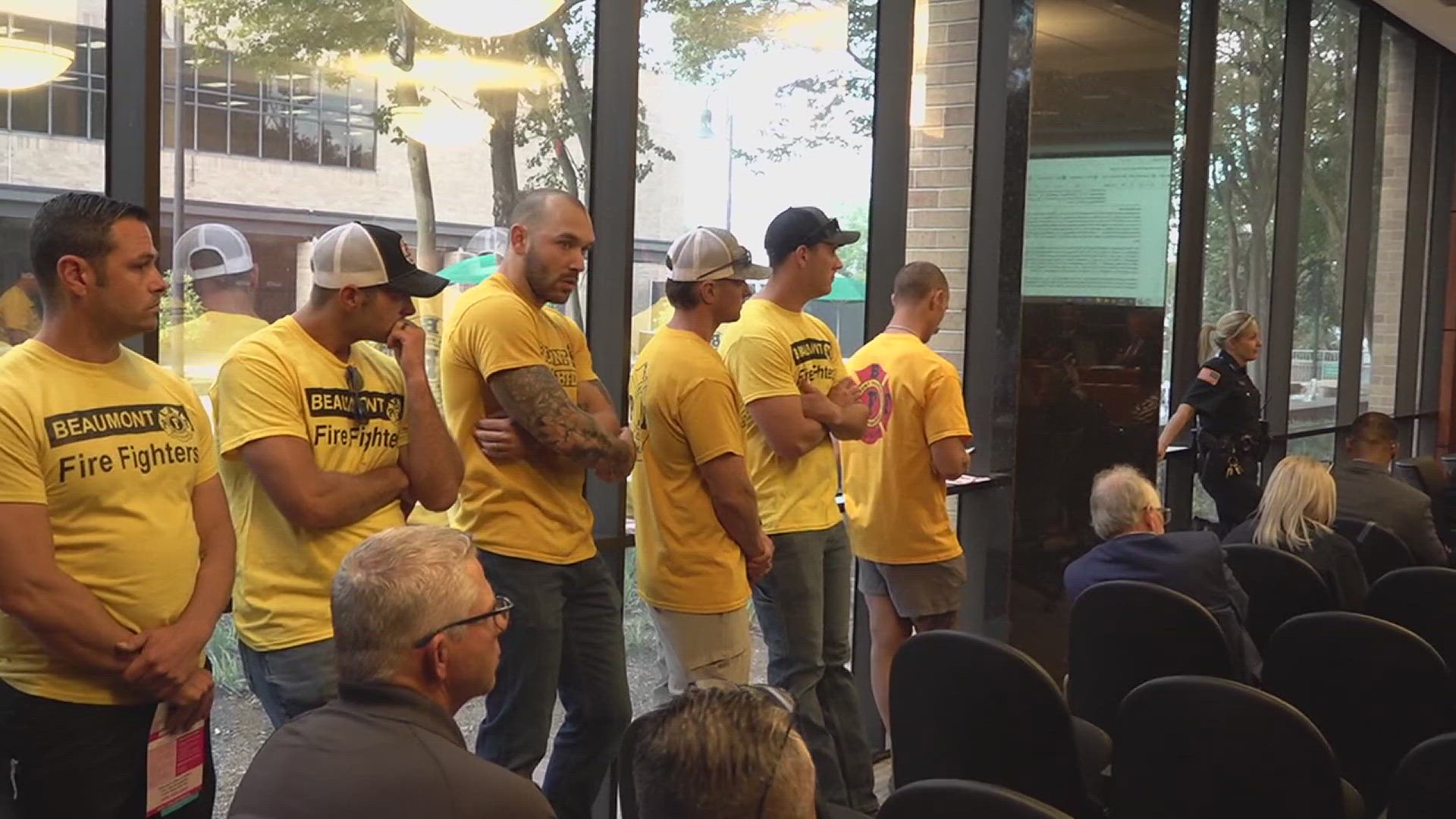 Members of the Beaumont Firefighters Union say that they feel "left out" of the process, and that the budget does not include what they need.