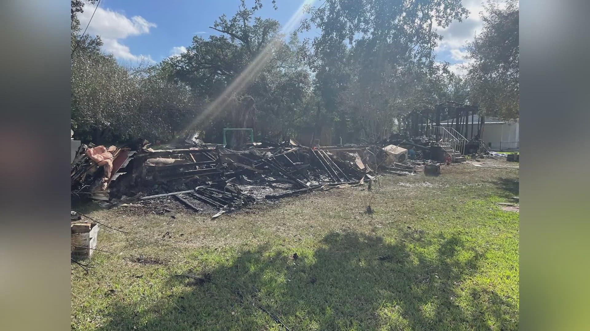 The firefighters worked quickly to extinguish the fire, but sadly it was too late for the four victims inside the home who were later found dead.