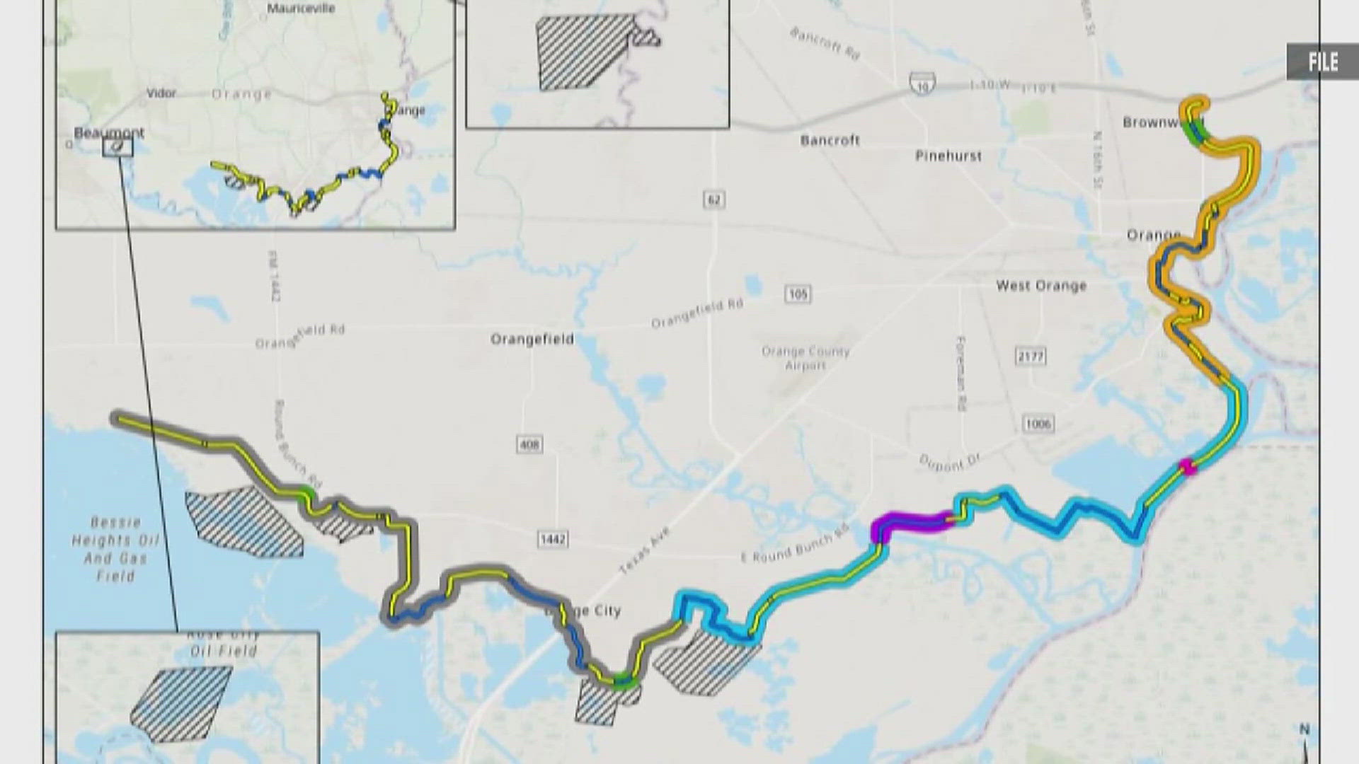 The coastal project would would affect hundreds of miles of Texas coast, this is why the project is informally known as the "Ike dike".