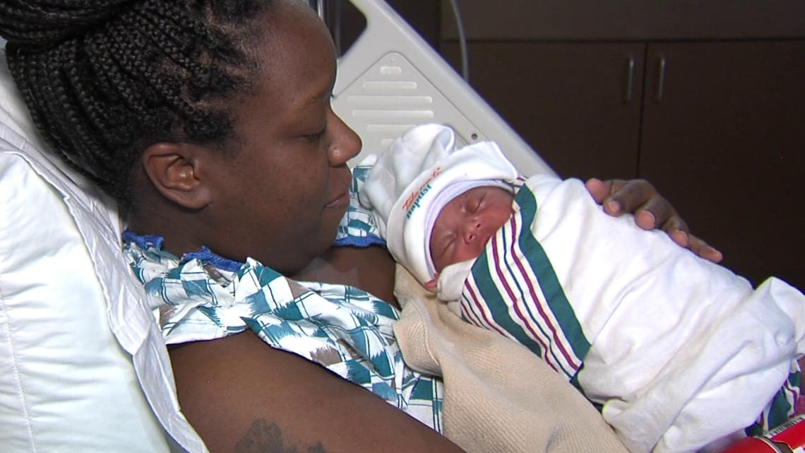 Port Arthur mom celebrates New Year with Southeast Texas' first baby of 2026